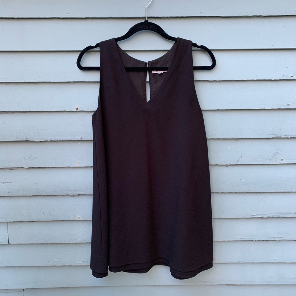 Mini black dress